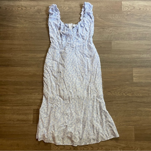 Floral Ruffle Sleeve Dress Petal and Pup - Picture 1 of 6